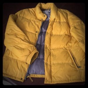 American Eagle Yellow Down Men’s Coat